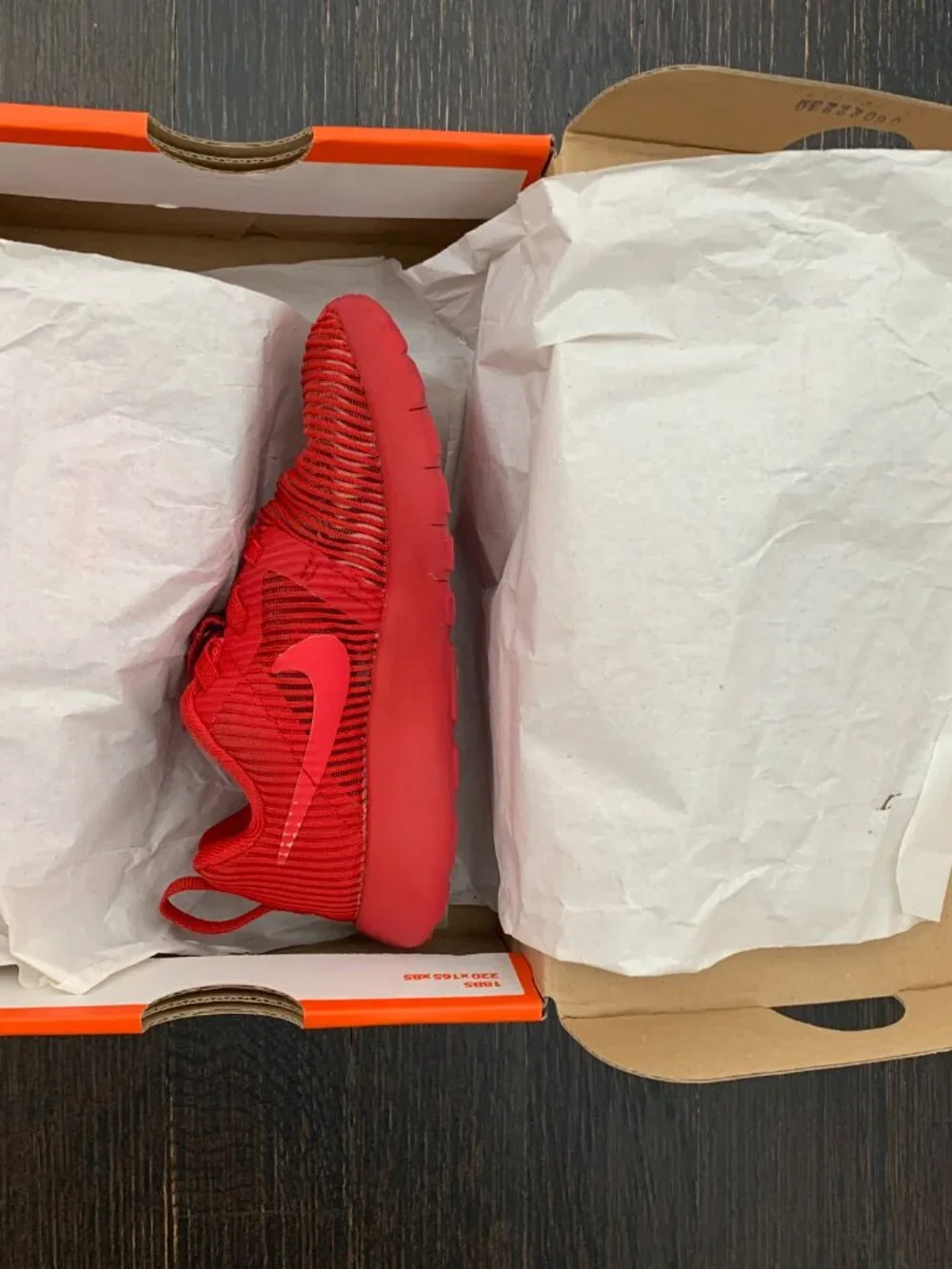 Kids Toddler Red Nike Sneakers Size 10C with box